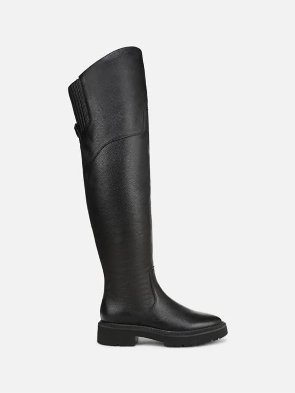 Naturalizer Black Over-the-Knee Leather Boots
